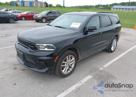 2024 Dodge Durango Gt Plus Awd из США, поврежденный, VIN 1C4RDJDG8RC152810